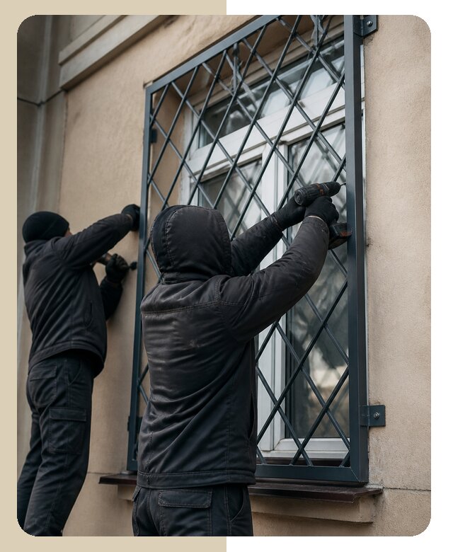 Установка антивандальных решеток на окна в Нижнем Новгороде